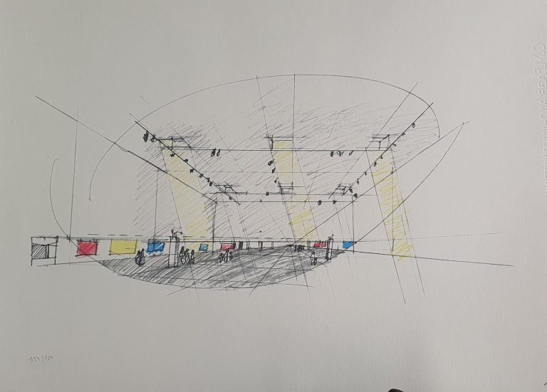Desenho para Cabrita Reis — Eduardo Souto de Moura