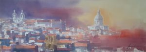 Lisboa, pôr do Sol — António Neves